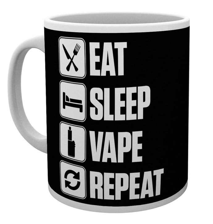 Vape Eat Sleep Repeat Mug