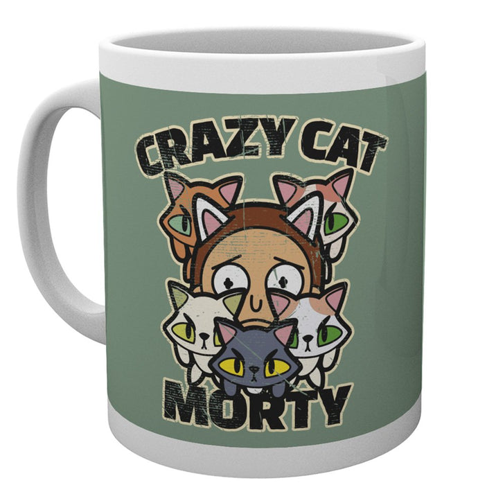 Rick And Morty (Crazy Cat Morty) Mug