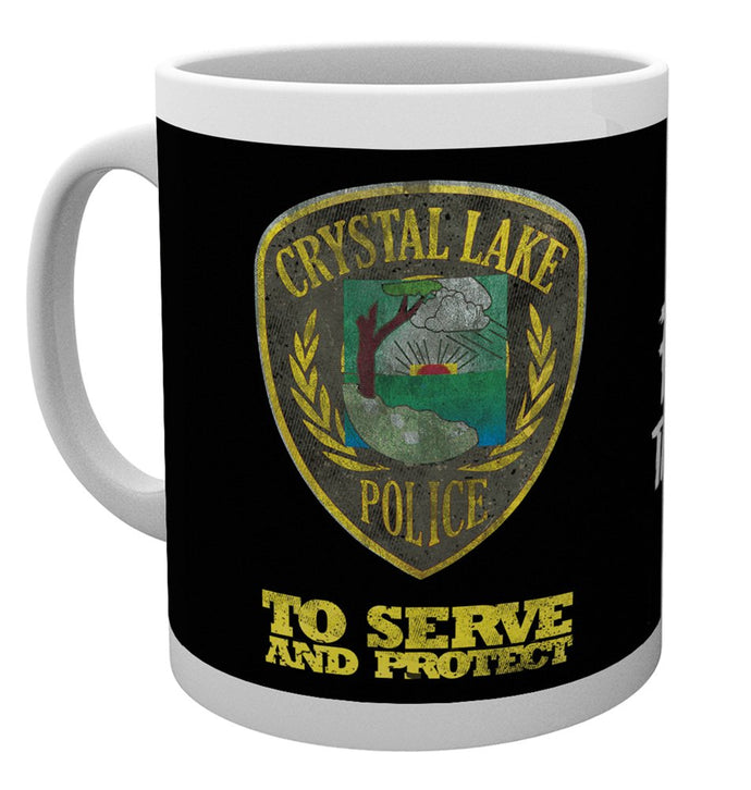 Friday The 13th (Police Badge) Mug