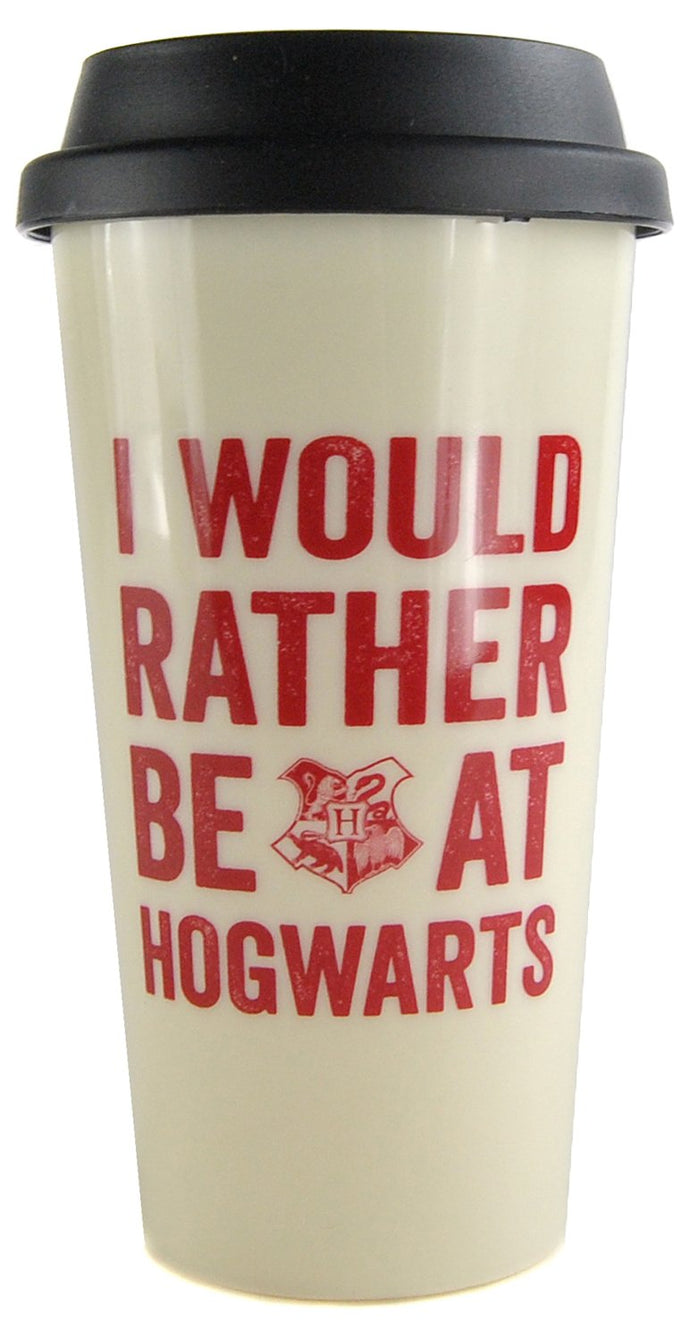 Harry Potter (Hogwarts Slogan) Plastic Travel Mug