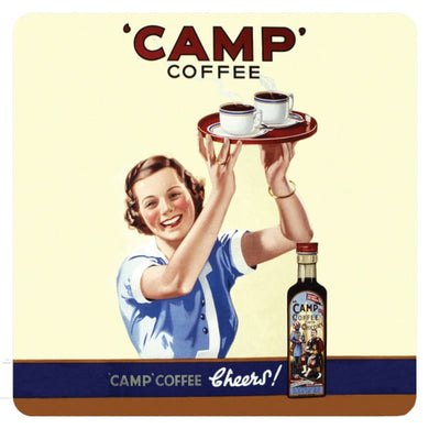 Camp Coffee Cheers Coaster