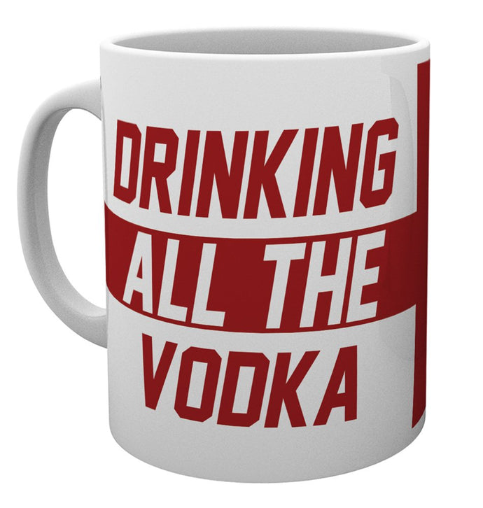 England (Drinking All The Vodka) Mug