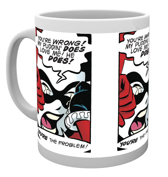 Batman Comics (Harley Quinn Puddin) Mug