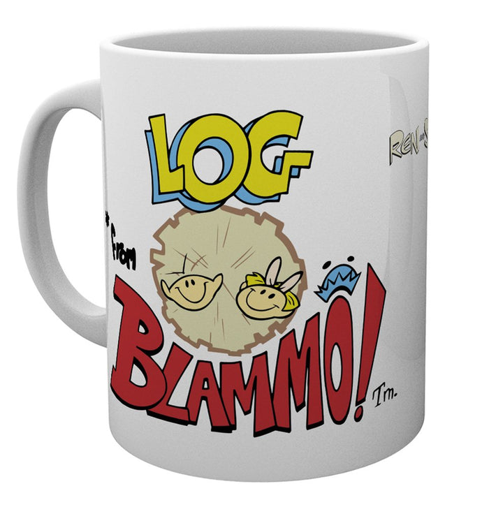 Ren And Stimpy (Stimpy Log) Mug