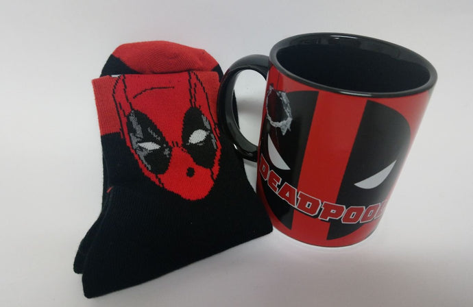 Deadpool Mug and Sock Set