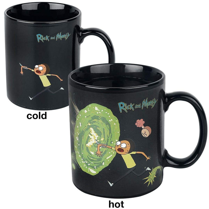 Rick And Morty (Portals) Heat Changing Mug