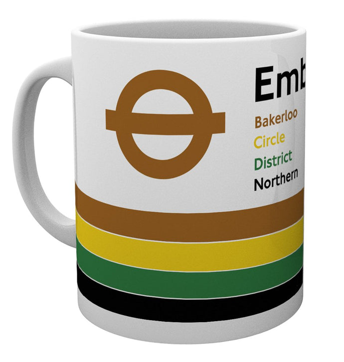 Transport For London (Embankment) Mug