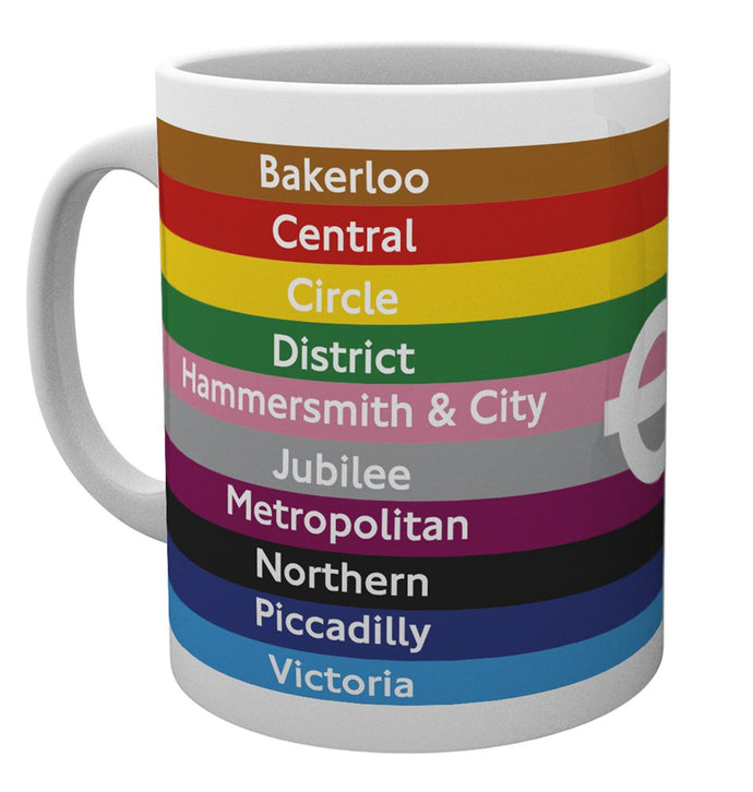 Transport For London (Lines) Mug