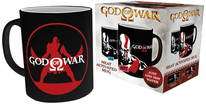 God Of War (Kratos) Heat Changing Mug