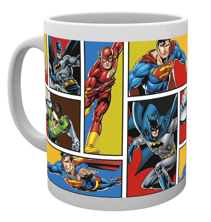 DC Comics (Justice League Grid) Mug