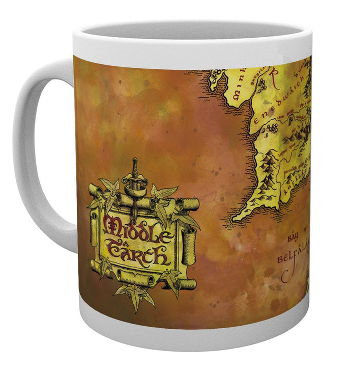 Lord Of The Rings (Map) Mug