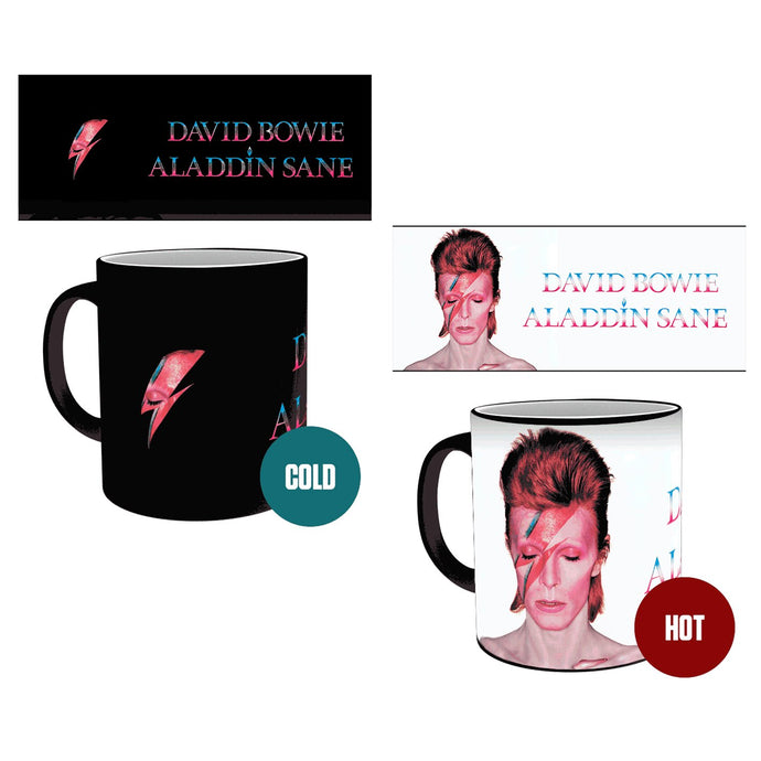 Bowie (Aladdin Sane) Heat Change Mug