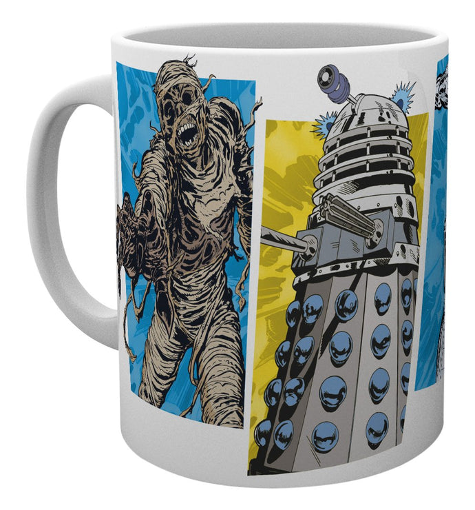 Doctor Who (Panels) Mug