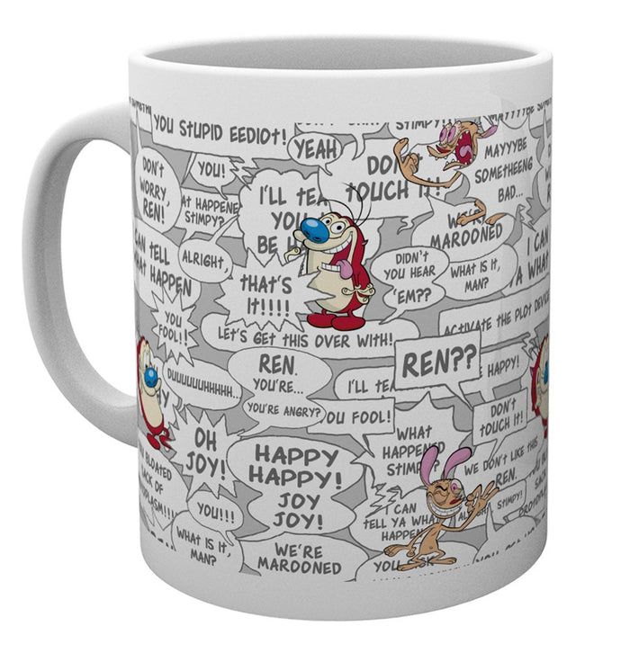 Ren And Stimpy (Quotes) Mug