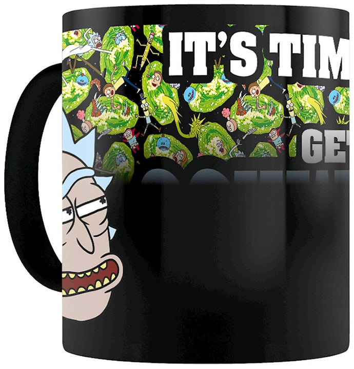 Rick and Morty (Get Schwifty) Heat Changing Mug