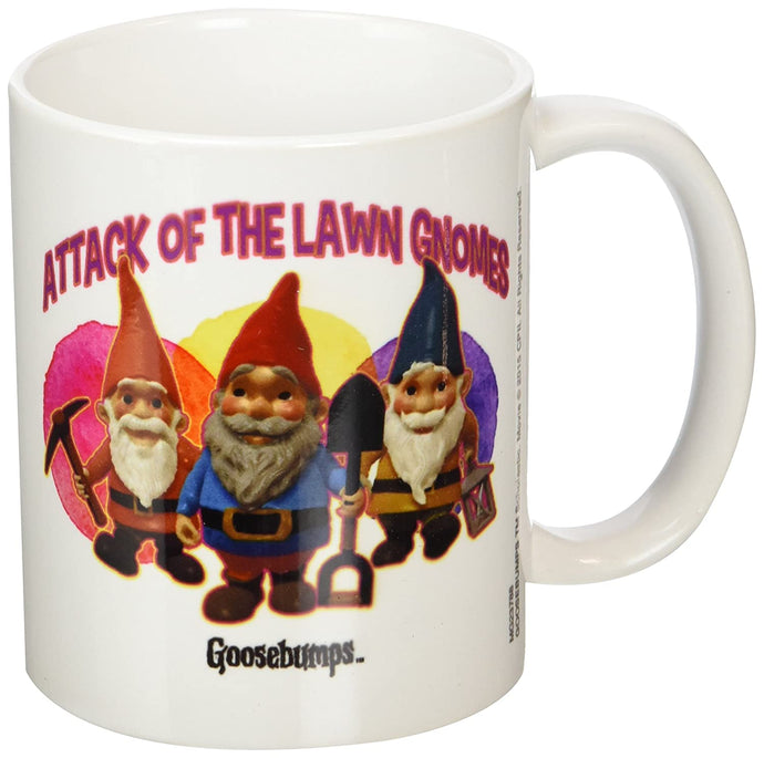 Goosebumps Attack of the Lawn Gnomes Ceramic Mug