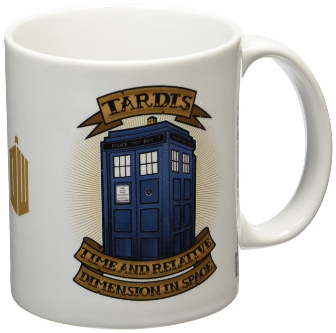 Doctor Who Tardis Tattoo Ceramic Mug