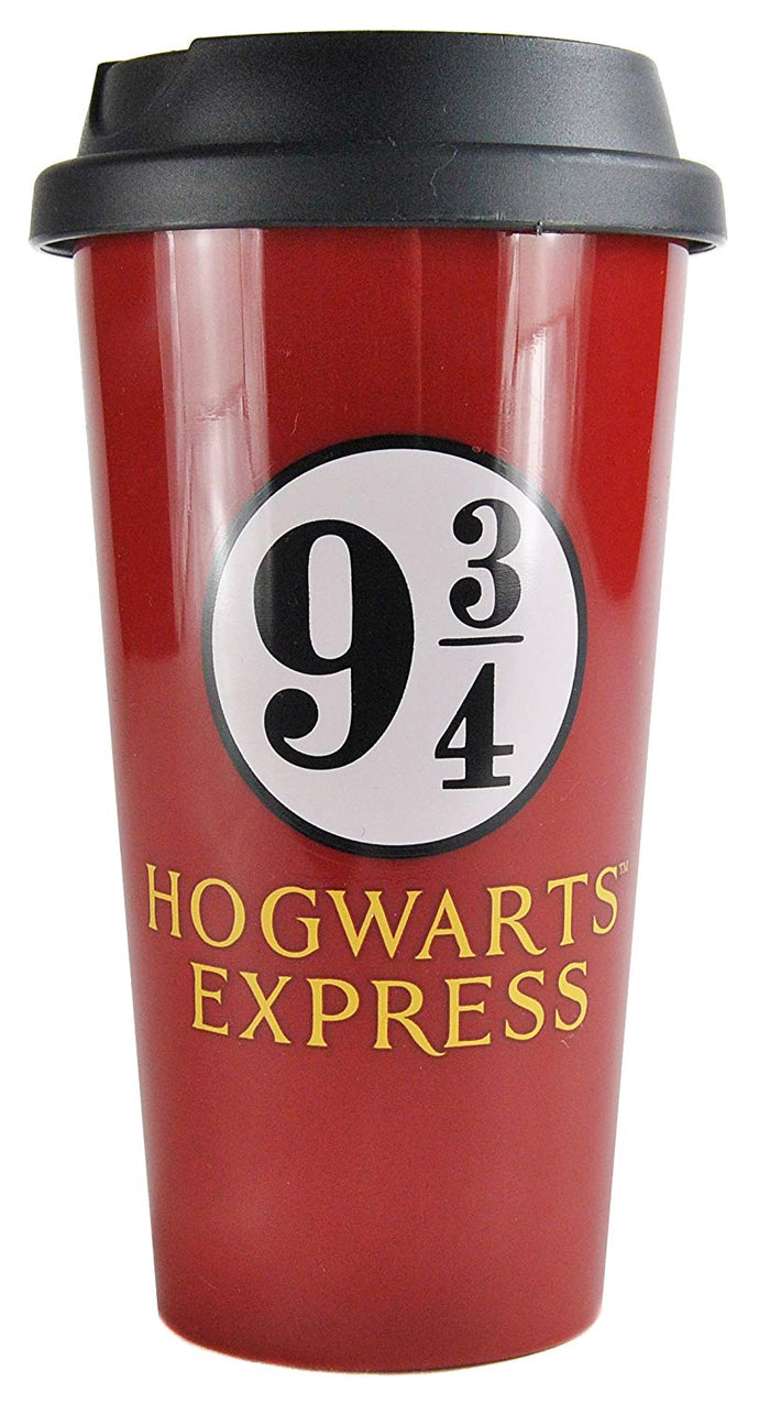 Harry Potter (Platform 9 3/4) Red Plastic Travel Mug