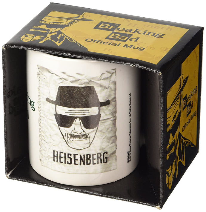 Breaking Bad 1-Piece Ceramic Heisenberg Wanted Mug