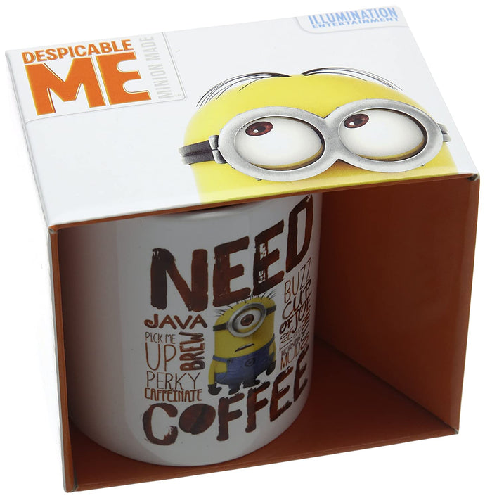 Despicable Me 2 Need Coffee Ceramic Mug