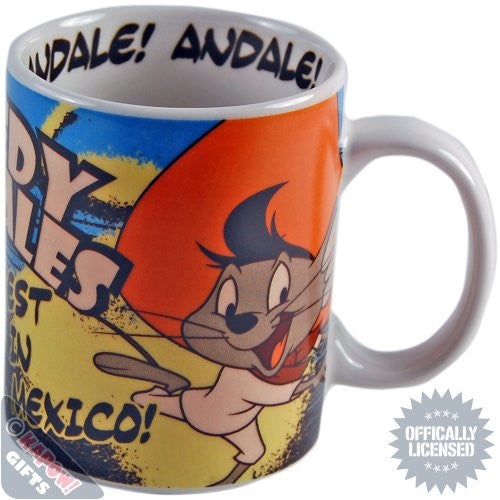 Looney tunes, Speedy Gonzales Mug. Andale Andale Looney Tunes Mexico Cool Retro Gift