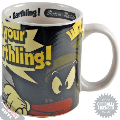 Looney Tunes Marvin The Martian Mug Gift Boxed Officially Licensed