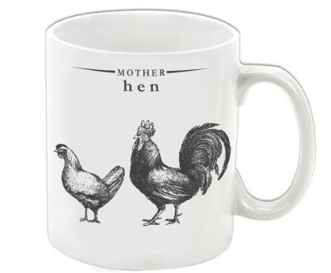 Victoriana Mother Hen Porcelain Mug
