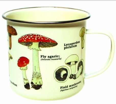 Ecologie Mushroom Enamel Mug