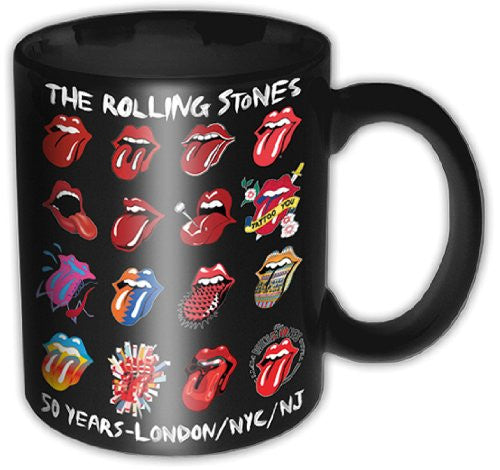 Rolling Stones Tongue Evolution Boxed Mug