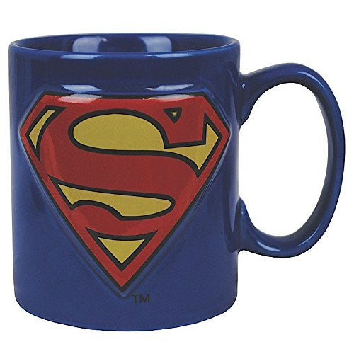 Superman (Logo) Embossed 14Oz Mug