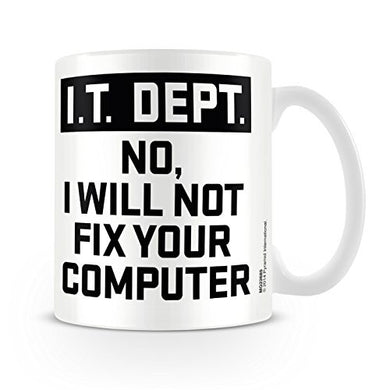 It Dept. I Will Not Fix Your Computer - Boxed Mug