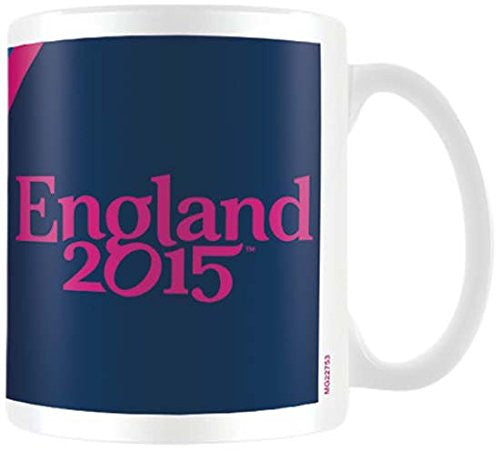 Rugby - SALE - 2015 Rugby World Cup England Blue Ceramic Mug