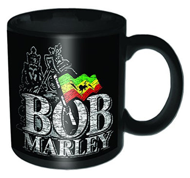 Marley, Bob Marley Mug - Distressed Logo - Boxed Mug