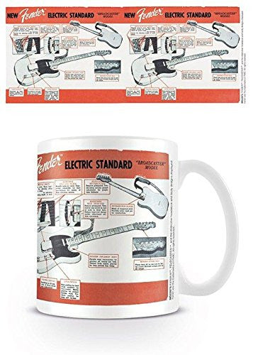 Fender - Electric Standard - Boxed Mug