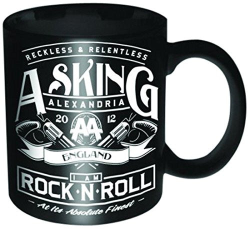 Asking Alexandria Rock N' Roll Boxed Aa Mug Black