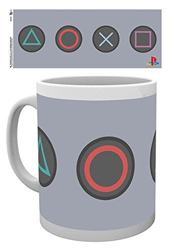 Playstation (Buttons) - Boxed Mug