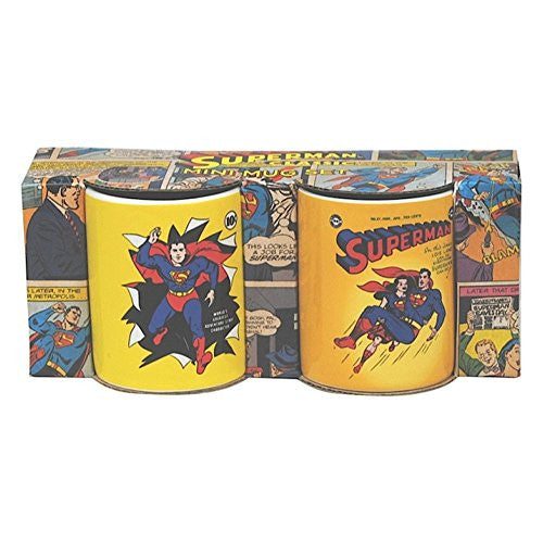Superman & Lois Lane Set Of 2 Mini Mugs
